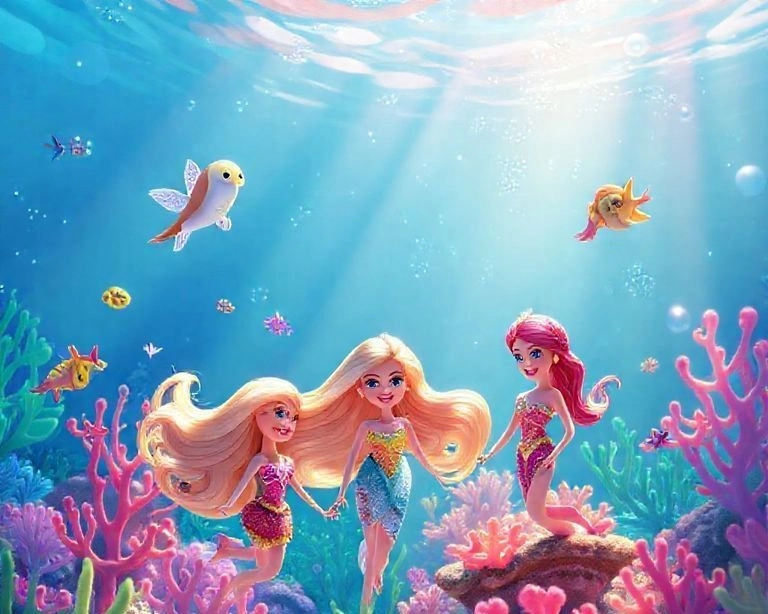 Barbie'nin Denizaltı Macerası: Mercanların Şarkısı Masalı Barbie'nin Denizaltı Macerası: Mercanların Şarkısı Masalı