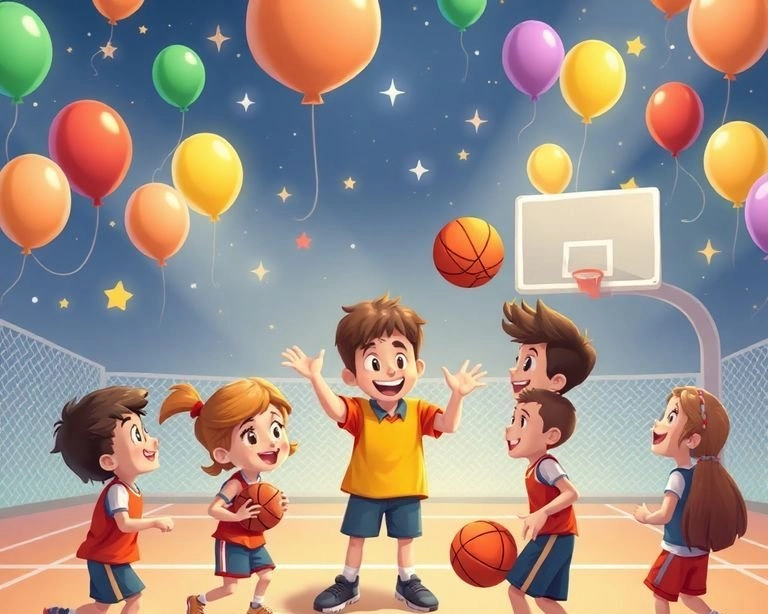Basketbol Takımının Büyülü Antrenörü Masalı Basketbol Takımının Büyülü Antrenörü Masalı