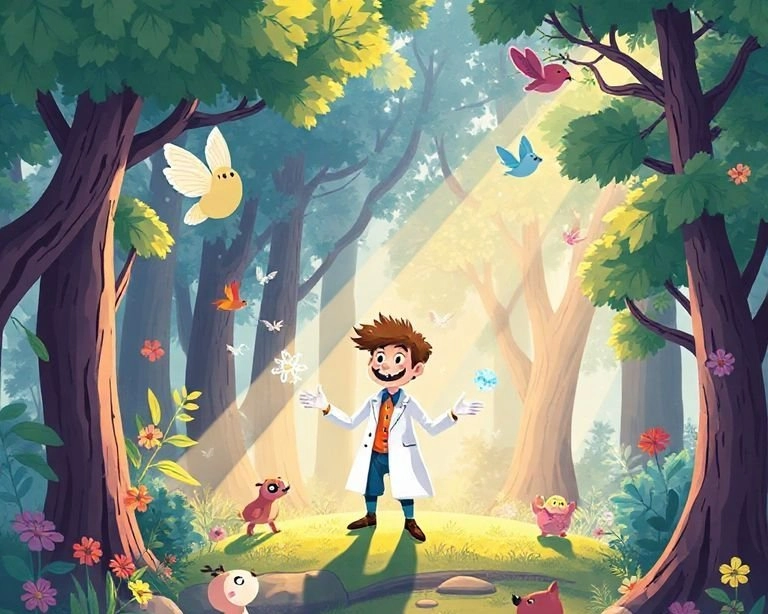 Bilim İnsanının Gölgesinde Masalı Bilim İnsanının Gölgesinde Masalı