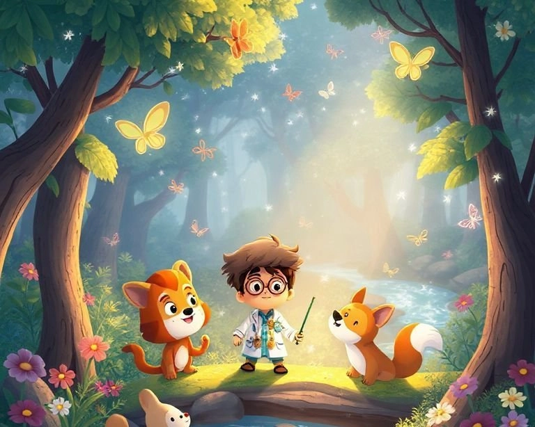 Bilim İnsanının Serüveni: Doğanın Gizemi Masalı Bilim İnsanının Serüveni: Doğanın Gizemi Masalı