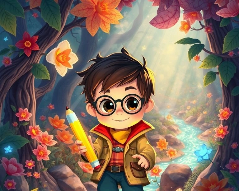 Büyülü Kalem ve Dedektif Çocuk Masalı Büyülü Kalem ve Dedektif Çocuk Masalı