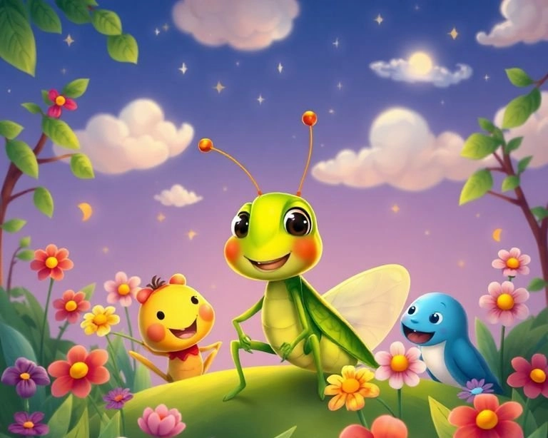 Çekirge'nin Dostluk Hikayesi Masalı Çekirge'nin Dostluk Hikayesi Masalı