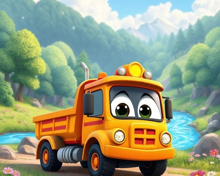 Cesur Kamyonun Yolculuğu Masalı Cesur Kamyonun Yolculuğu Masalı