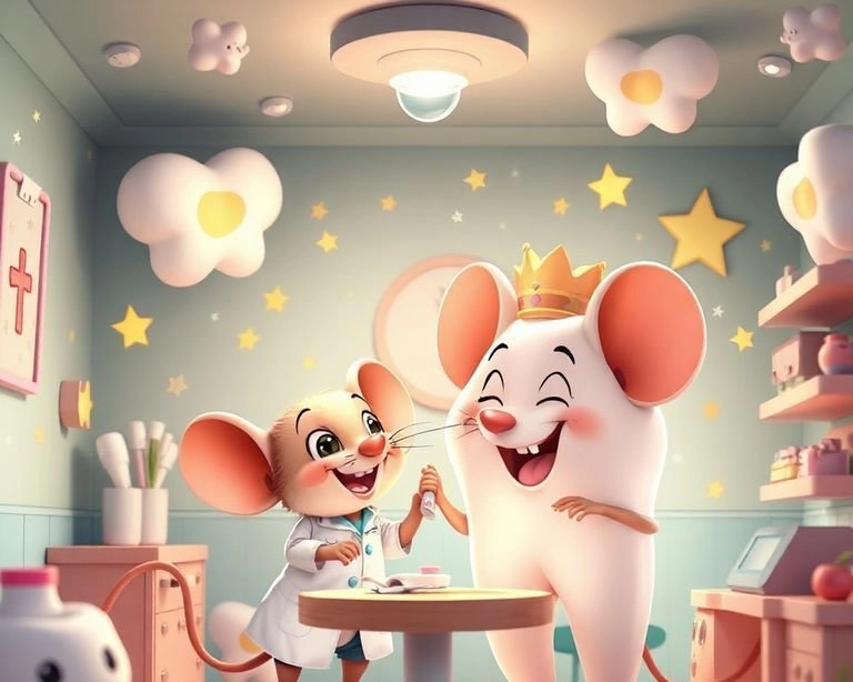 Dişçi Fare ve Dişlerin Macerası Masalı Dişçi Fare ve Dişlerin Macerası Masalı