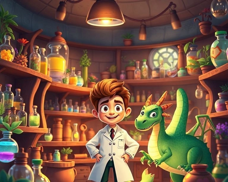 Eczacının Hikayesi: Zehirli Ejderhayı Kurtarmak Masalı Eczacının Hikayesi: Zehirli Ejderhayı Kurtarmak Masalı