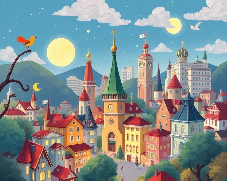 Efsane Şehir: Şehir Efsaneleri Masalı Efsane Şehir: Şehir Efsaneleri Masalı