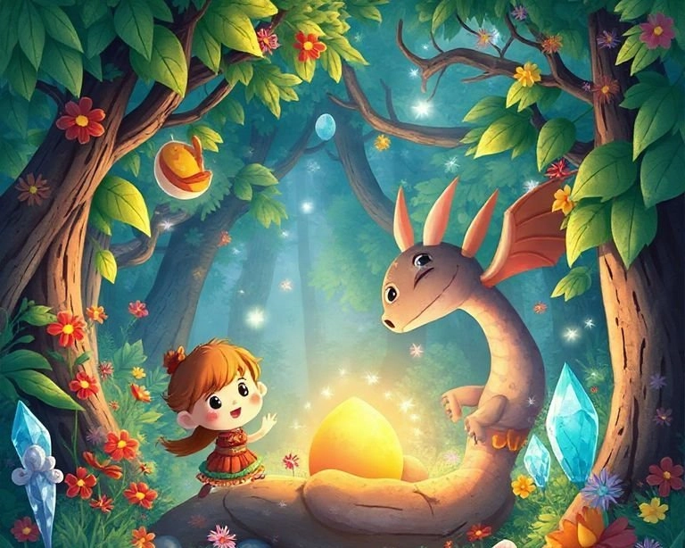 Ejderha Yumurtasının Gizemi Masalı Ejderha Yumurtasının Gizemi Masalı