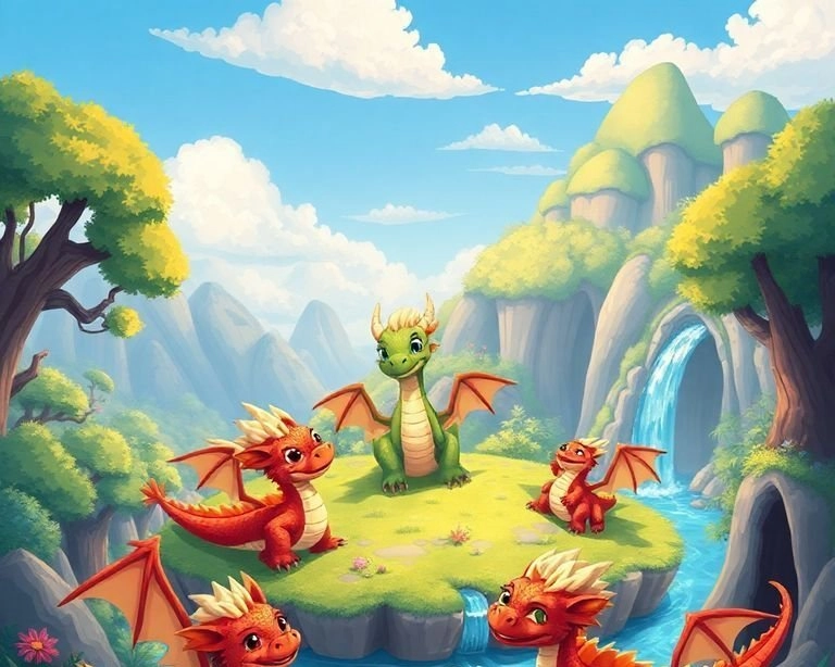 Ejderhaların Gizemli Adası Masalı Ejderhaların Gizemli Adası Masalı