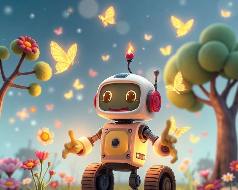 Elektrikli Masal Tekerleği: Bir Robotun Hikayesi Masalı Elektrikli Masal Tekerleği: Bir Robotun Hikayesi Masalı