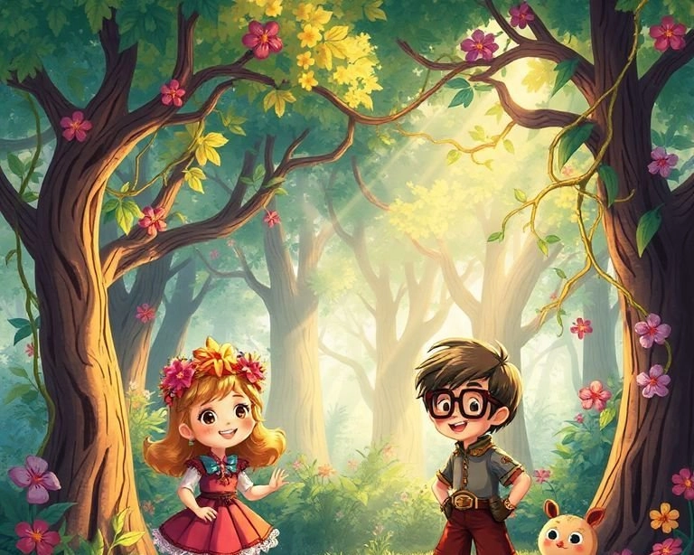 Fırça Dokunuşları: Resimli Masalların Macerası