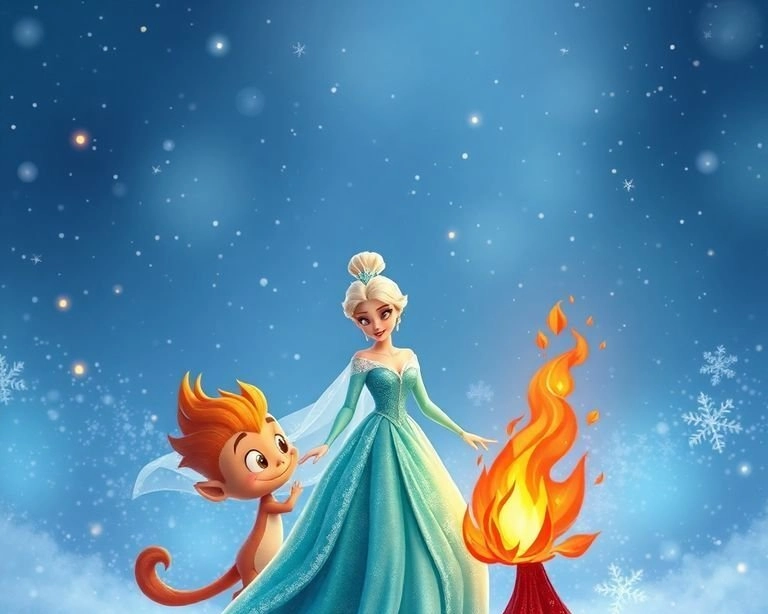 Fırtına Kraliçesi ve Ateş Çiçeği Masalı