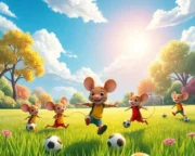 Futbolcu Fare ve Yetenekleri Masalı Futbolcu Fare