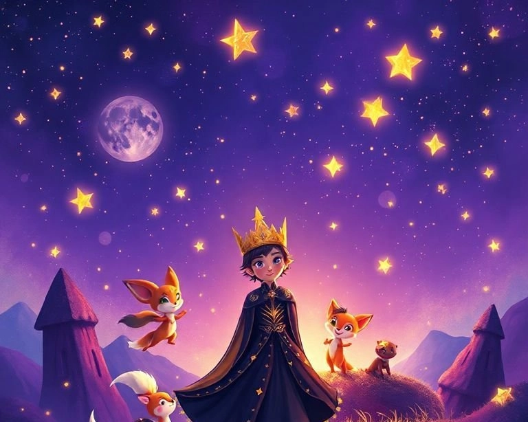 Gece Kralının Yıldız Tilkisi Masalı Gece Kralının Yıldız Tilkisi Masalı