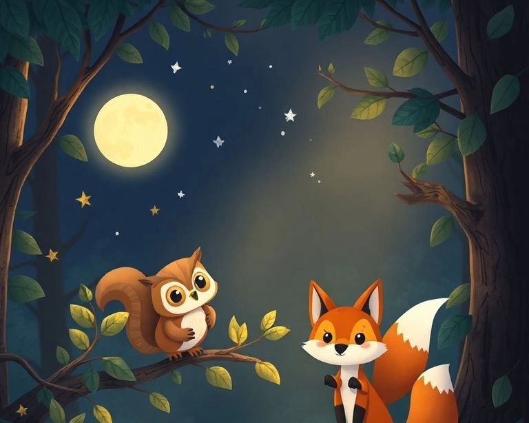 Gecenin Sırrını Taşıyan Yıldız Masalı Gecenin Sırrını Taşıyan Yıldız Masalı