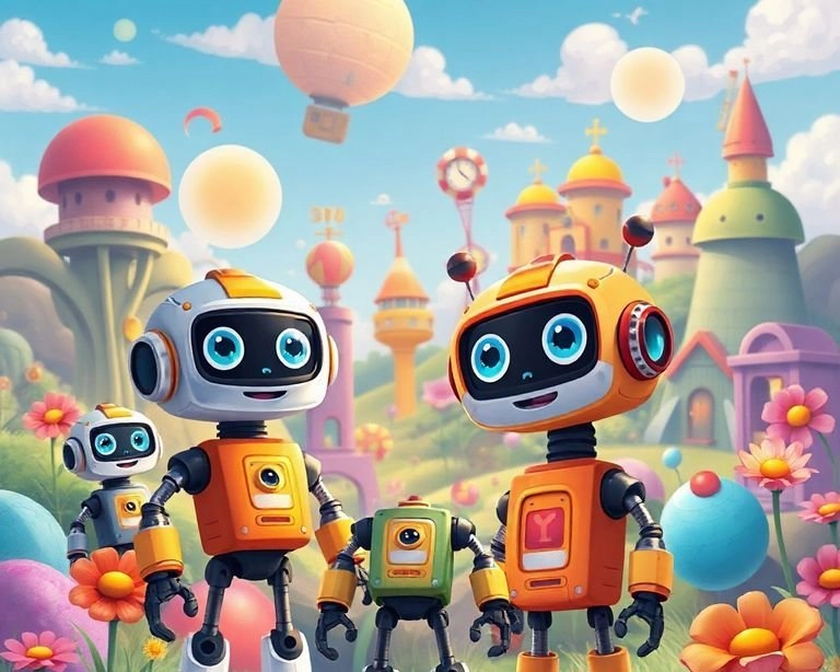 Geleceği Keşfeden Robot Masalı Geleceği Keşfeden Robot Masalı