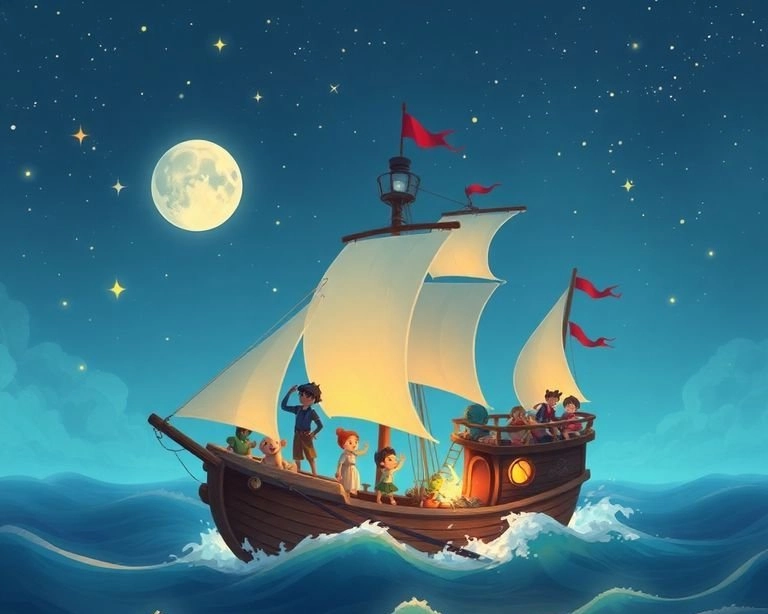 Gizemli Denizlerde Hayalet Gemisinin Sırrı Masalı Gizemli Denizlerde Hayalet Gemisinin Sırrı Masalı