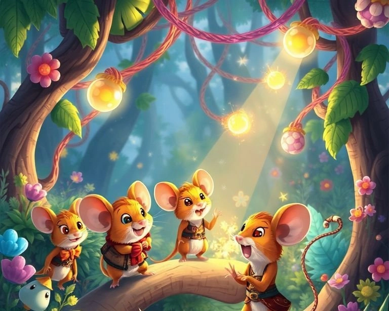 Gizli Kablo Ormanı ve Cesur Fareler Masalı Gizli Kablo Ormanı ve Cesur Fareler Masalı