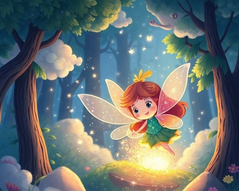 Gökkuşağı Perisinin Yardımıyla Kayıp Hazine Masalı Gökkuşağı Perisinin Yardımıyla Kayıp Hazine Masalı