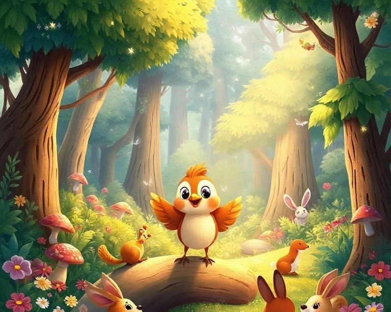 Guguk'un Maceralı Orman Serüveni Masalı Guguk'un Maceralı Orman Serüveni Masalı