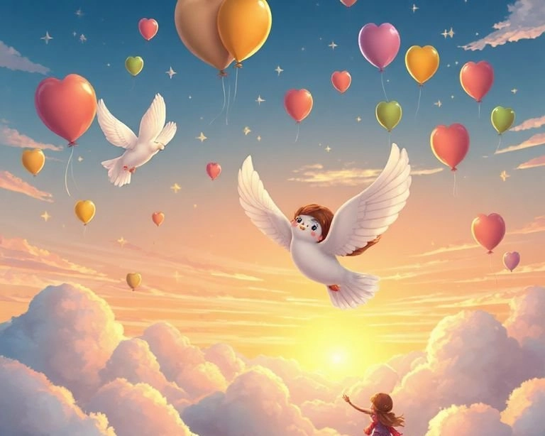 Güvercinin Gökyüzü Serüveni Masalı Güvercinin Gökyüzü Serüveni Masalı