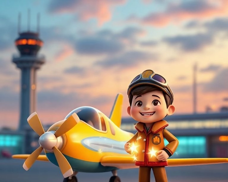 Havalimanı Masalı: Pilot'un Macerası Masalı Havalimanı Masalı: Pilot'un Macerası Masalı