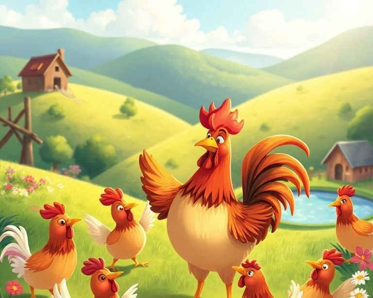 Horozun Sevgi Dolu Şarkısı Masalı Horozun Sevgi Dolu Şarkısı Masalı