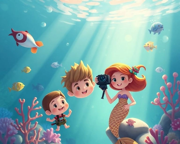 Kameramanın Deniz Altı Serüveni Masalı Kameramanın Deniz Altı Serüveni Masalı