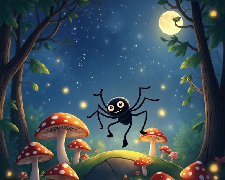 Kara Örümceğin Gizemli Dünyası Masalı