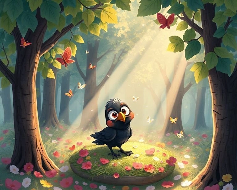 Karganın Büyülü Yumurtası Masalı Karganın Büyülü Yumurtası Masalı