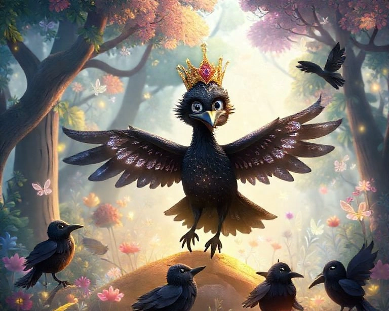 Kargoların Kraliçesi: Peri Diyarı'nın Kurtuluşu Masalı Kargoların Kraliçesi: Peri Diyarı'nın Kurtuluşu Masalı