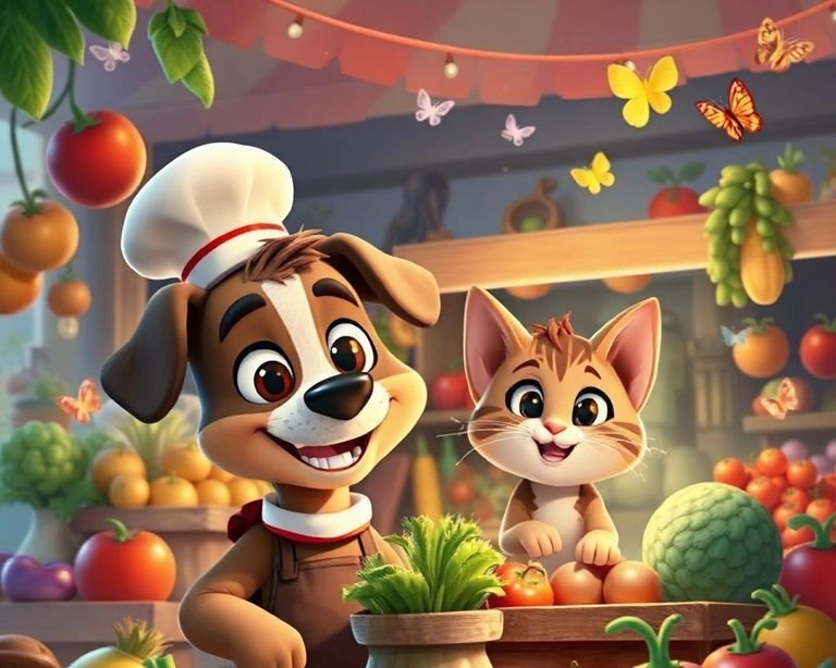 Kasap Köpeği ve Kayıp Kedi Masalı Kasap Köpeği ve Kayıp Kedi Masalı