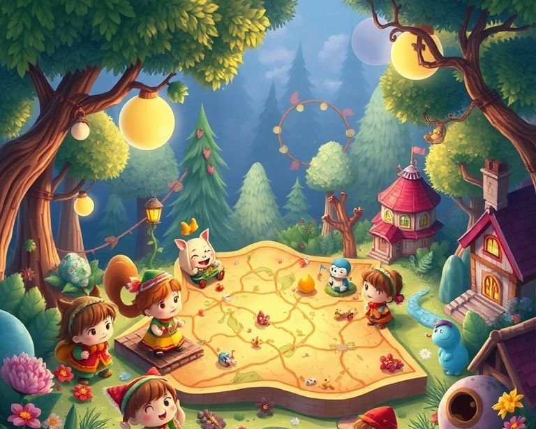 Kaybolmuş Dekorasyon Haritası Masalı Kaybolmuş Dekorasyon Haritası Masalı