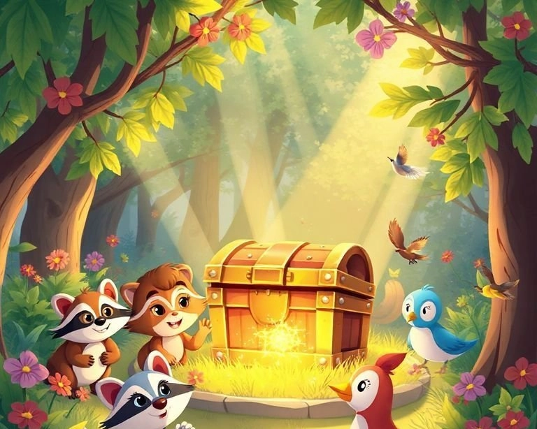 Kaybolmuş Hazine: Parkın Perili Köşesi Masalı Kaybolmuş Hazine: Parkın Perili Köşesi Masalı