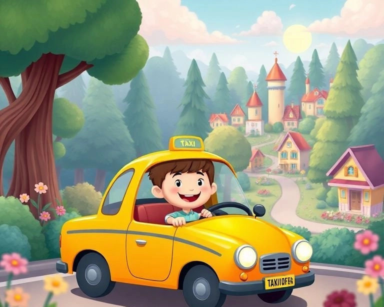 Kaybolmuş Köyü Bulan Taksi Şoförü Masalı Kaybolmuş Köyü Bulan Taksi Şoförü Masalı