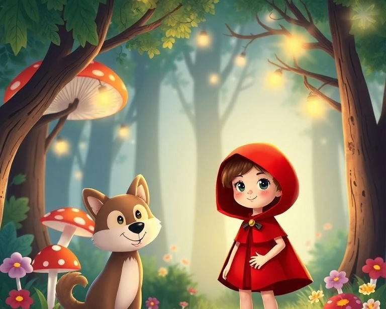 Kırmızı Başlıklı Kızın Dönüşü Masalı Kırmızı Başlıklı Kızın Dönüşü Masalı