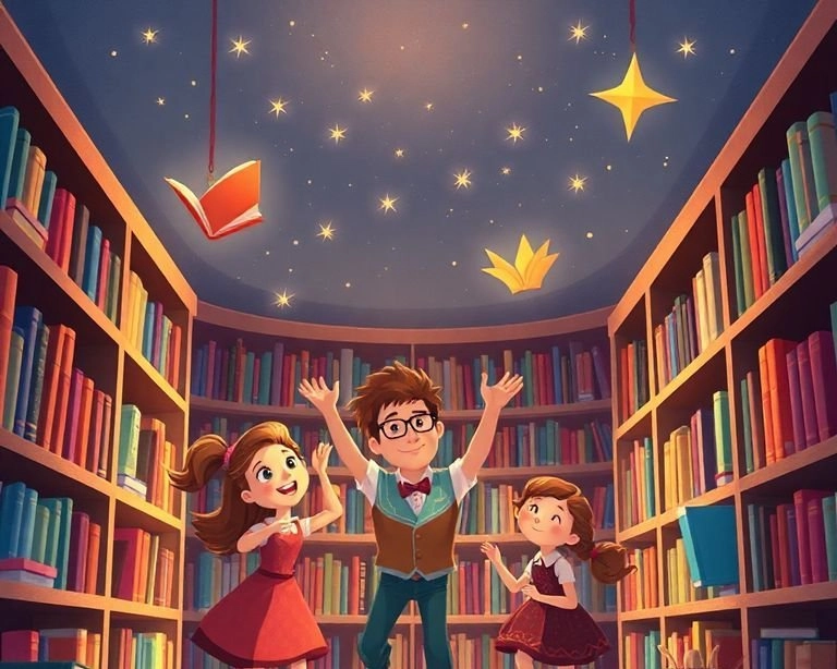 Kitapların Dansı: Kütüphaneci Masalı