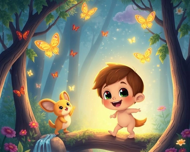 Kıvılcımın Büyülü Yolculuğu Masalı Kıvılcımın Büyülü Yolculuğu Masalı