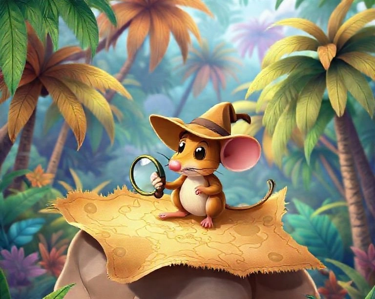 Korsanın Haritası ve Dedektif Fare Masalı Korsanın Haritası ve Dedektif Fare Masalı