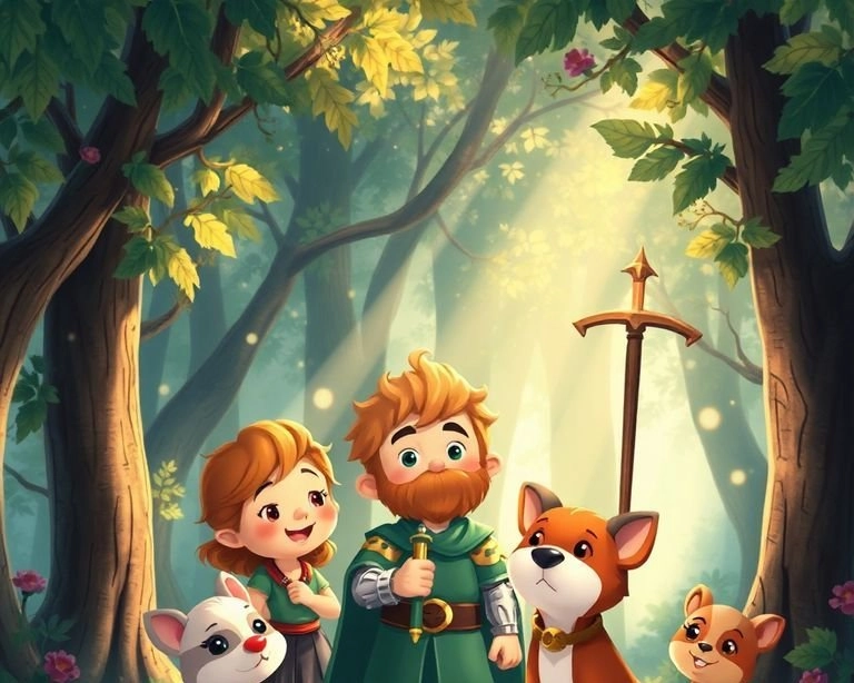 Kral Arthur'un Zaferi ve Adaleti Masalı Kral Arthur'un Zaferi ve Adaleti Masalı