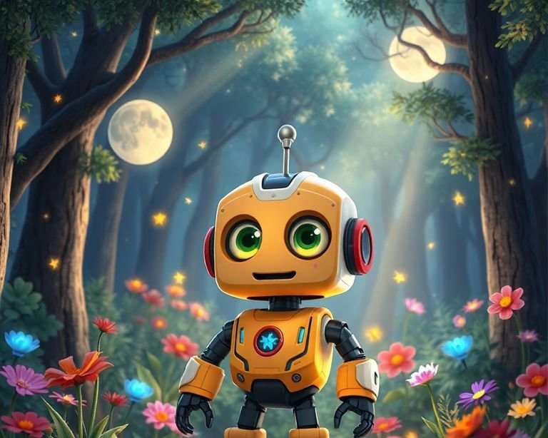 Küçük Robotun Büyük Macerası Masalı