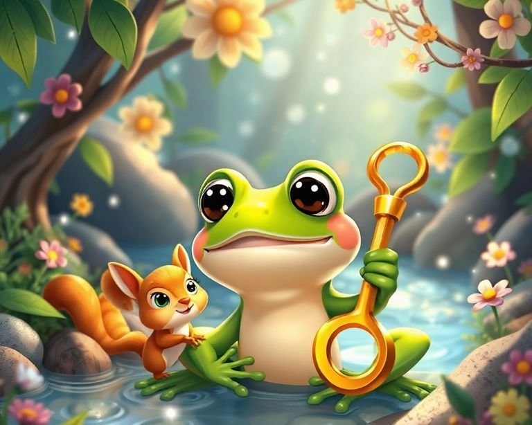 Kurbağa'nın Altın Anahtarı Masalı