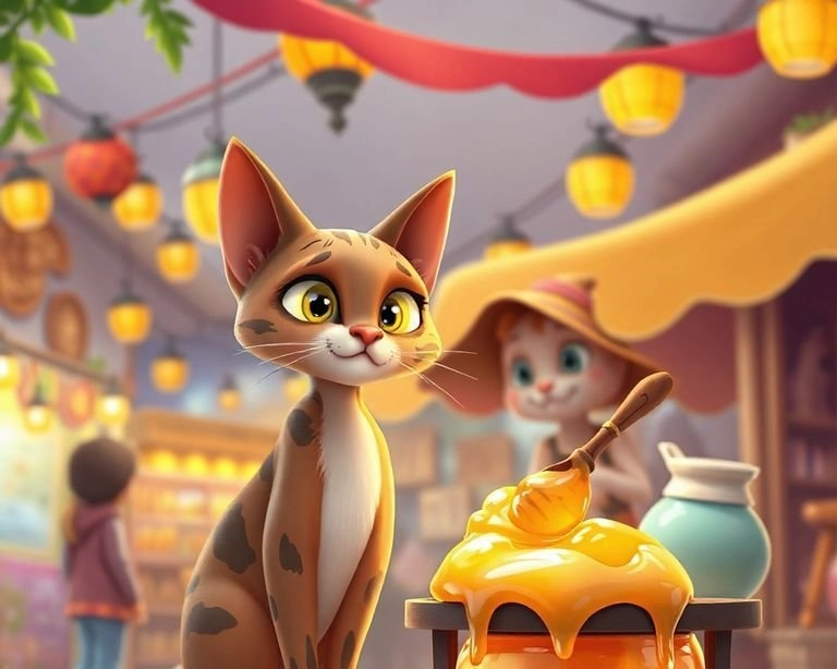 Kurnaz Kedi ve Balık Tüccarı Masalı Kurnaz Kedi ve Balık Tüccarı Masalı