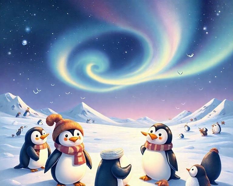 Kuzey Kutbu Pengueni ve Kayıp Arkadaş Masalı Kuzey Kutbu Pengueni ve Kayıp Arkadaş Masalı