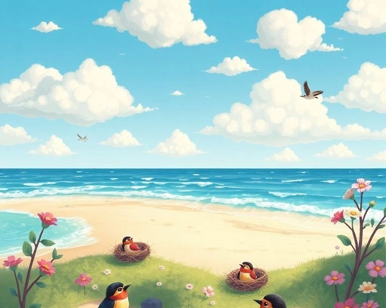 Martıların Sevimli Yuvası Masalı Martıların Sevimli Yuvası Masalı