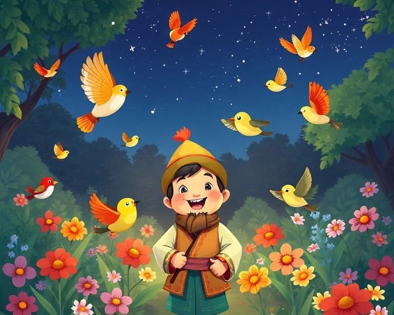 Masal Bahçesinin Kuş Satıcısı Masalı