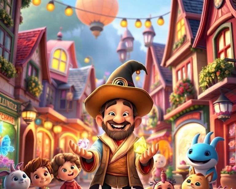 Masal Şehrinin Açgözlü Tüccarı Masal Şehrinin Açgözlü Tüccarı