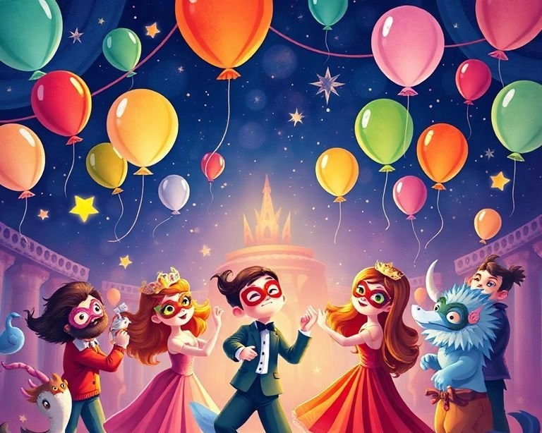 Maskeli Baloya Davet Masalı Maskeli Baloya Davet Masalı