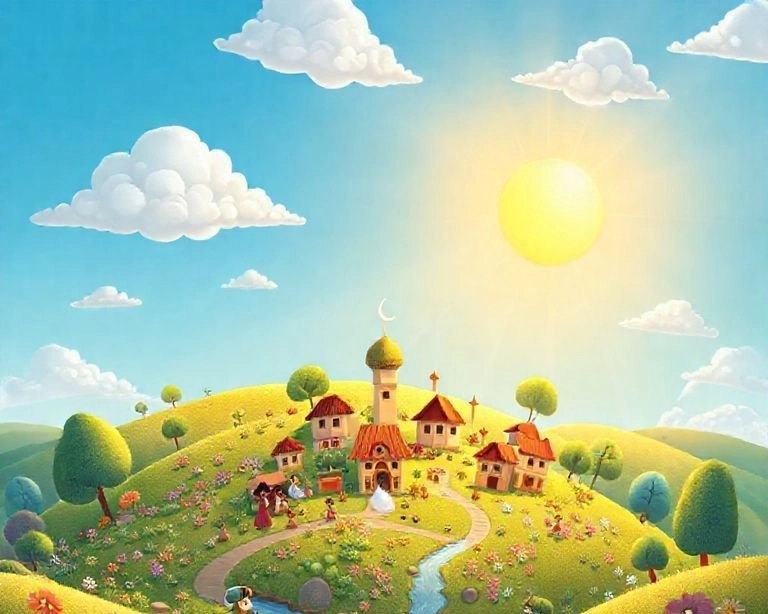 Minik Çoban ve Allah'ın Kudreti Masalı Minik Çoban ve Allah'ın Kudreti Masalı