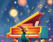 Müzisyen Fare ve Büyülü Piyano Masalı M zisyen