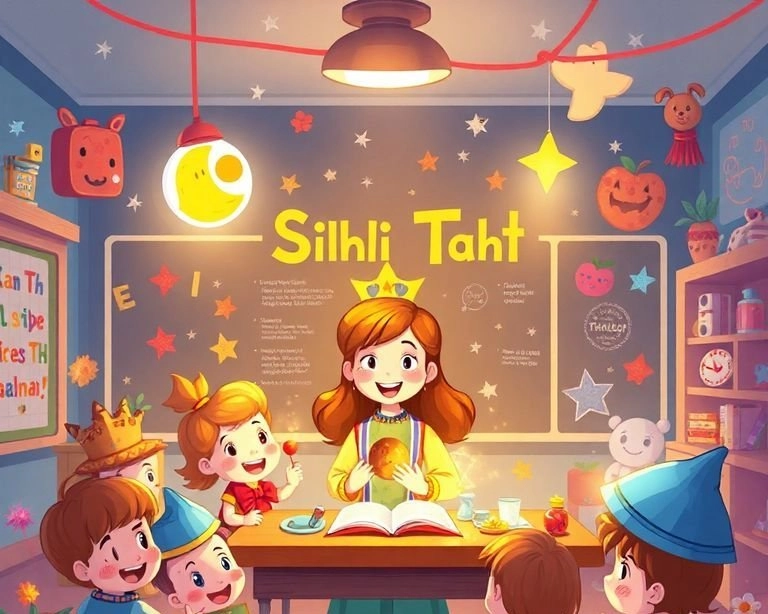 Öğretmenin Sihirli Tahtı Masalı Öğretmenin Sihirli Tahtı Masalı